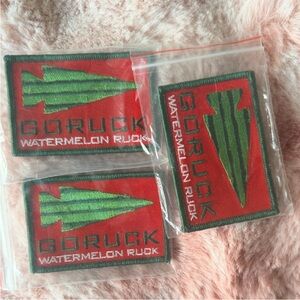 GoRuck Watermelon and Haunted Ruck Patches